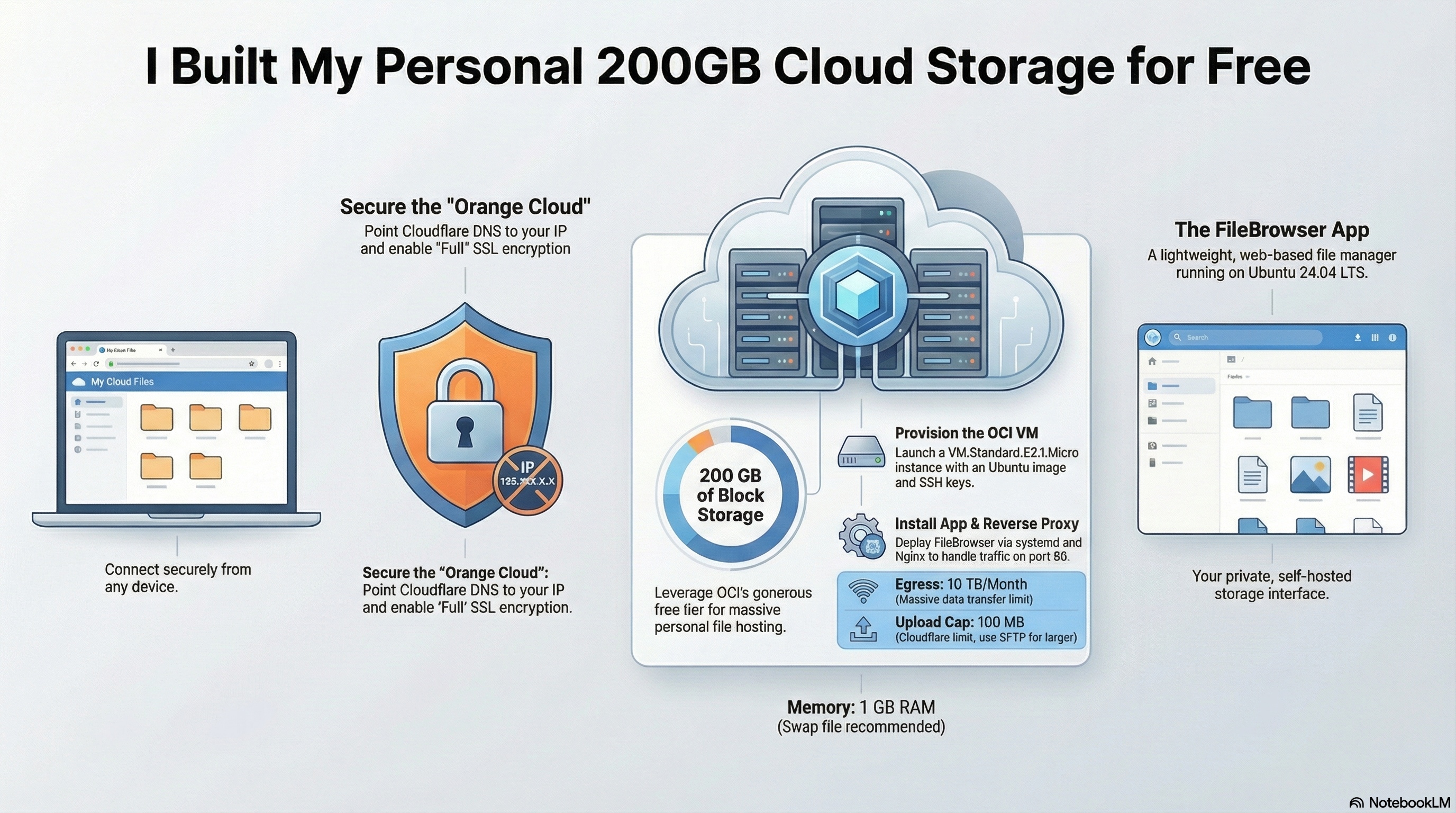 built-my-personal-200GB-cloud-storage-for-free